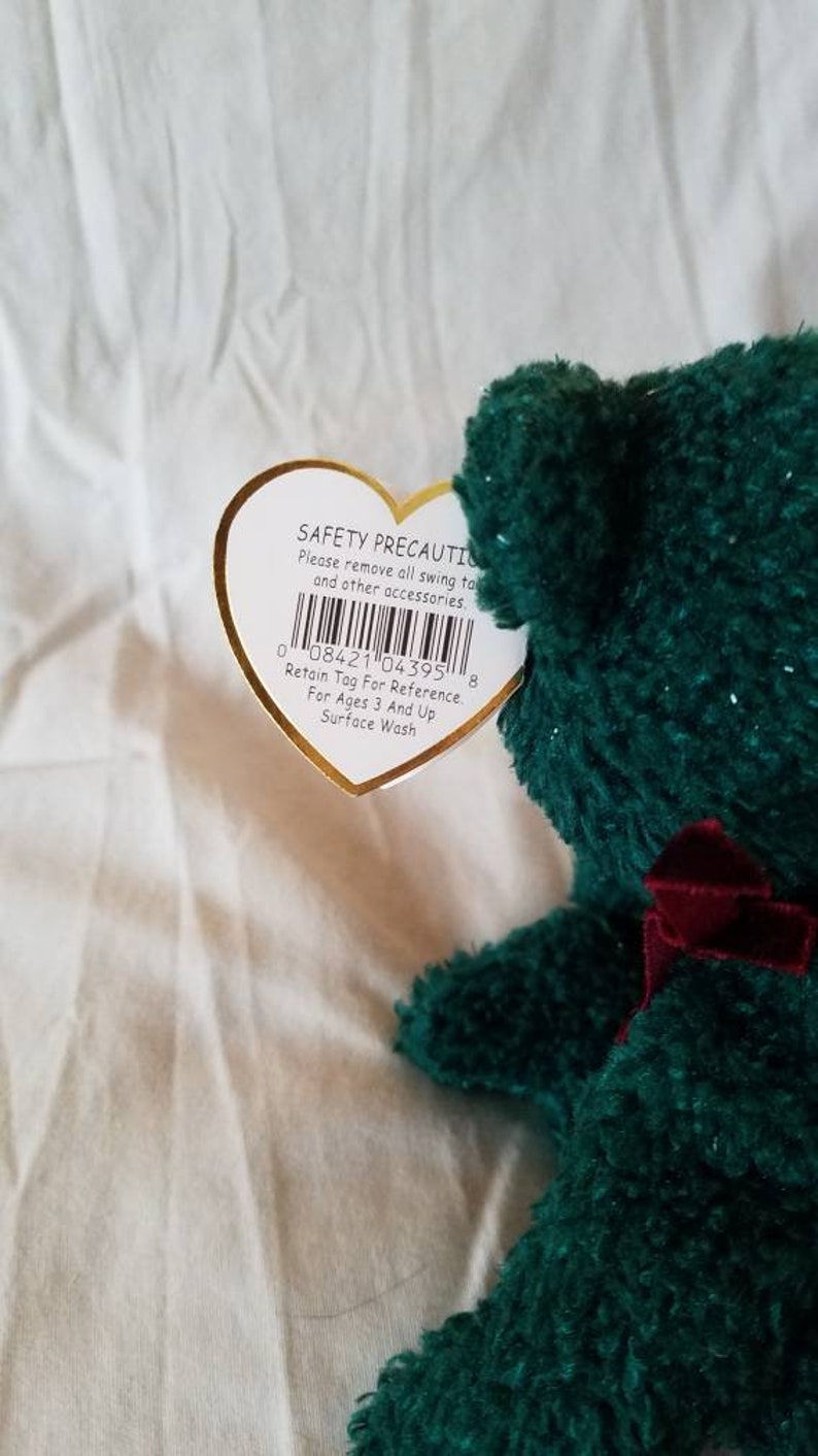 2001 holiday teddy beanie baby worth