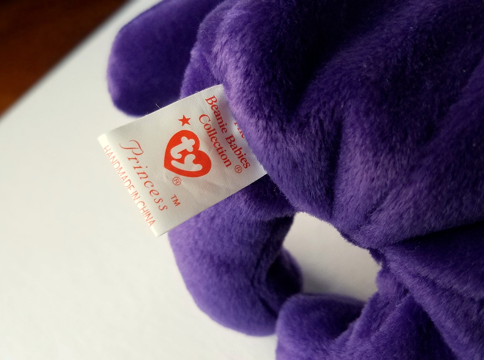 Princess Diana Beanie Baby Rare With Errors on Hang Tag Vintage