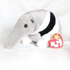 Vintage Beanie Babies Bear Stuffed Animal for Kids Christmas Gift Stocking Stuffer Black Friday Sale Collectible Beanie Baby Toy