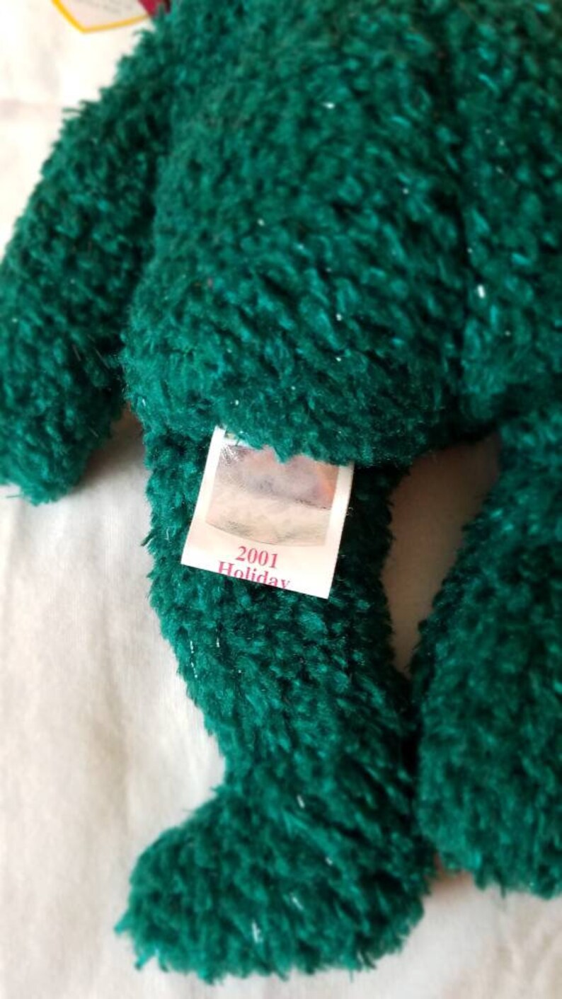 2001 holiday teddy beanie baby worth