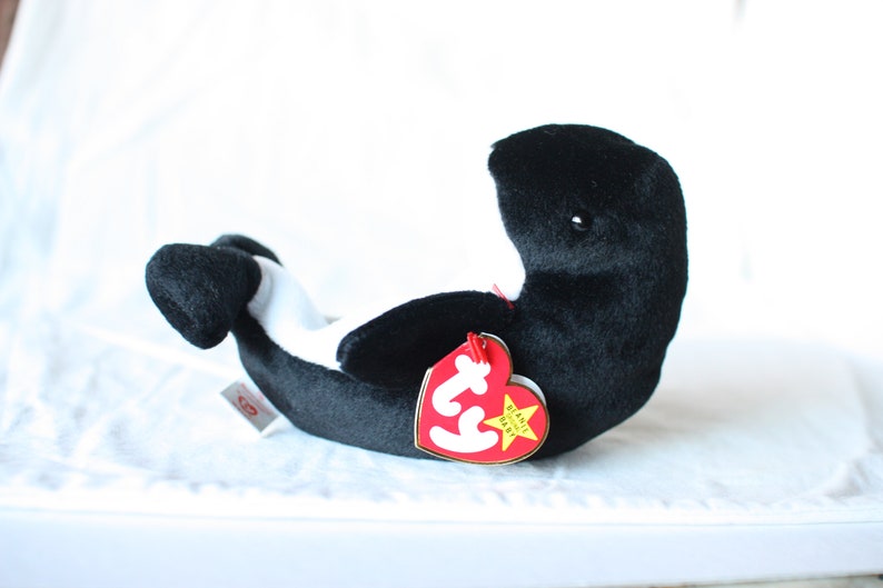 Whale Beanie Baby Rare Ty 1990's Nostalgic Toy Vintage | Etsy