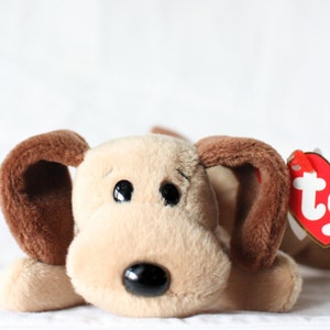 Bones Beanie Baby Dog Ty Beanie Babies Dog Beanie Babies Mint Ty Beanie Baby Collector Gift Vintage Plush Toy Stuffed Animal Vintage Plush
