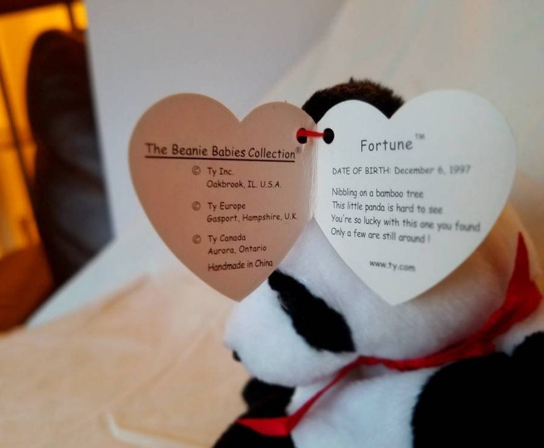 fortune beanie baby errors