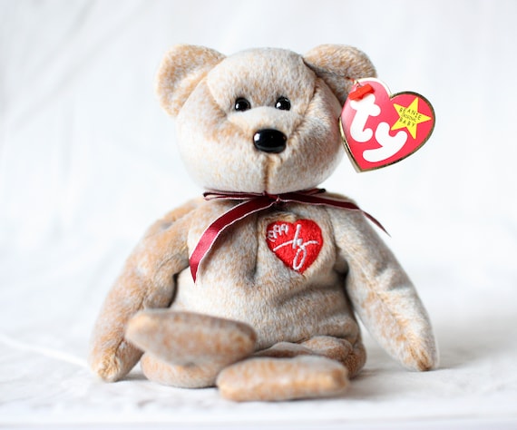 1999 Signature Bear Beanie Baby with 