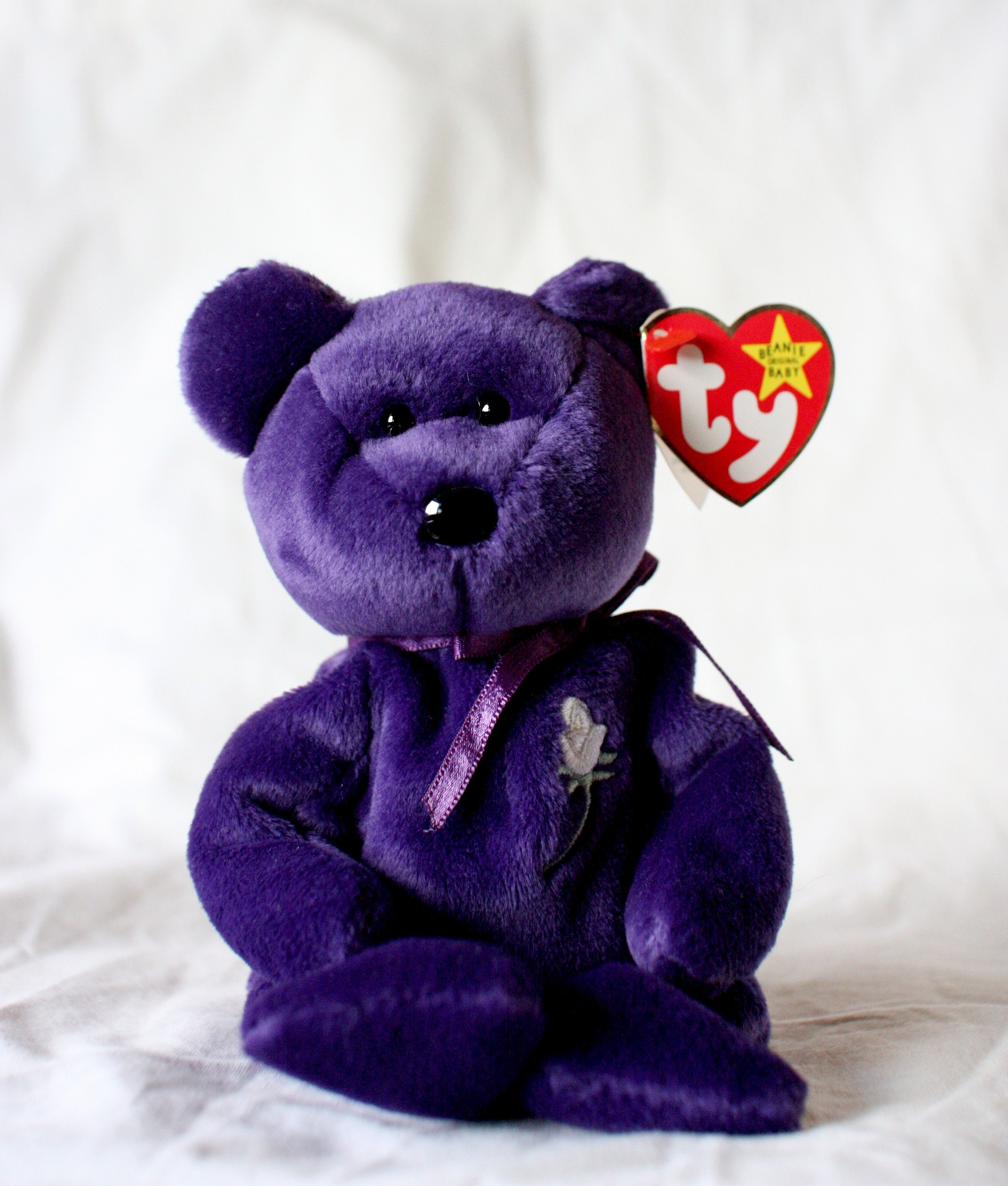 Princess Diana Beanie Baby Rare With Errors on Hang Tag Vintage