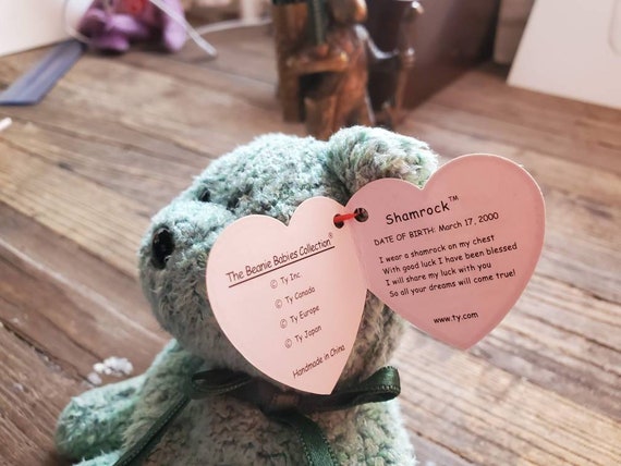 shamrock beanie baby march 17 2000 value