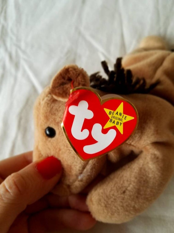 Derby the Horse Beanie Baby First Beanie Babies Vintage Horse Toy