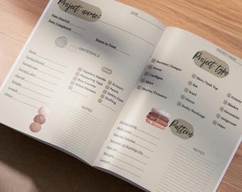 Ultimate Crochet Journal/Planner - Digital Crochet Planner - Printable