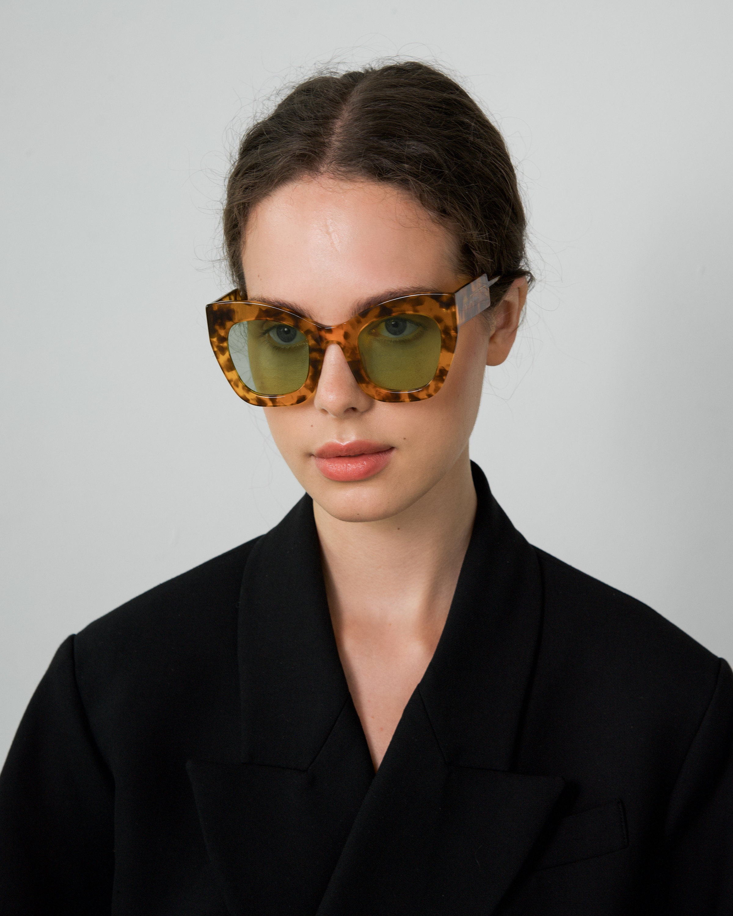 Chunky Oversized Sunglasses Ambitious Tortoise Sunglasses | Etsy