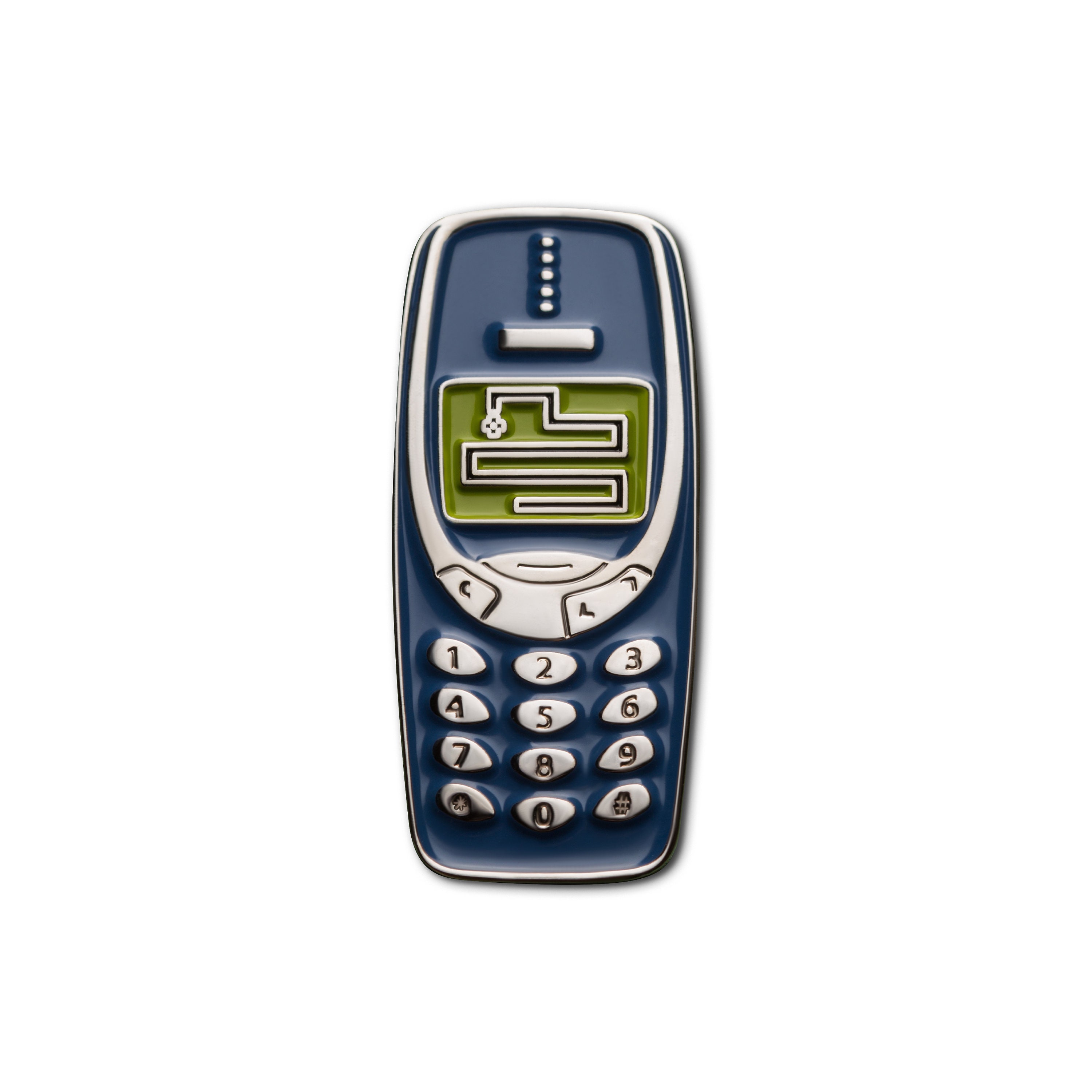 Snake Game Nokia 3310 Enamel Pin Brick Phone Enamel Pin 