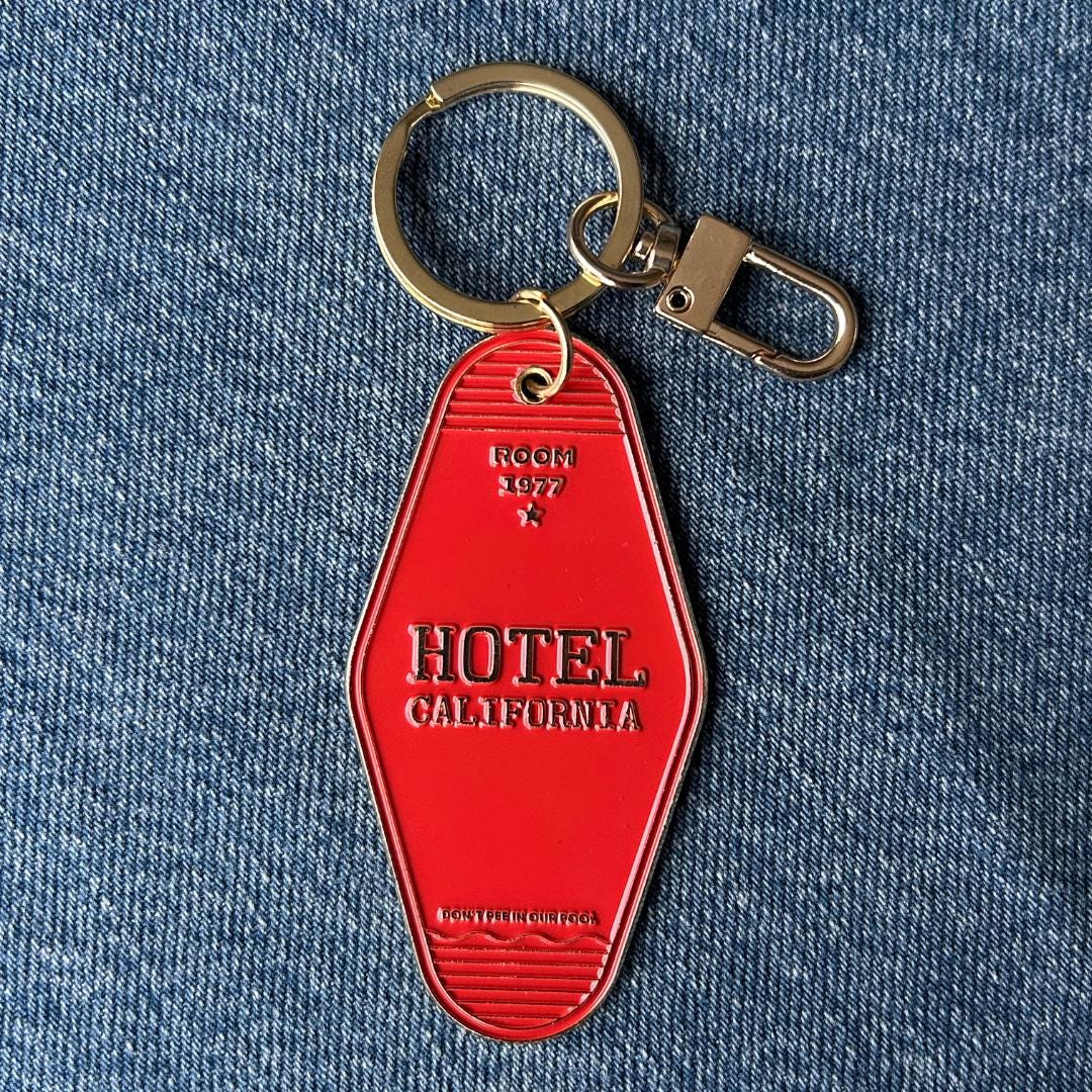 Vintage hotel room key - Etsy 日本