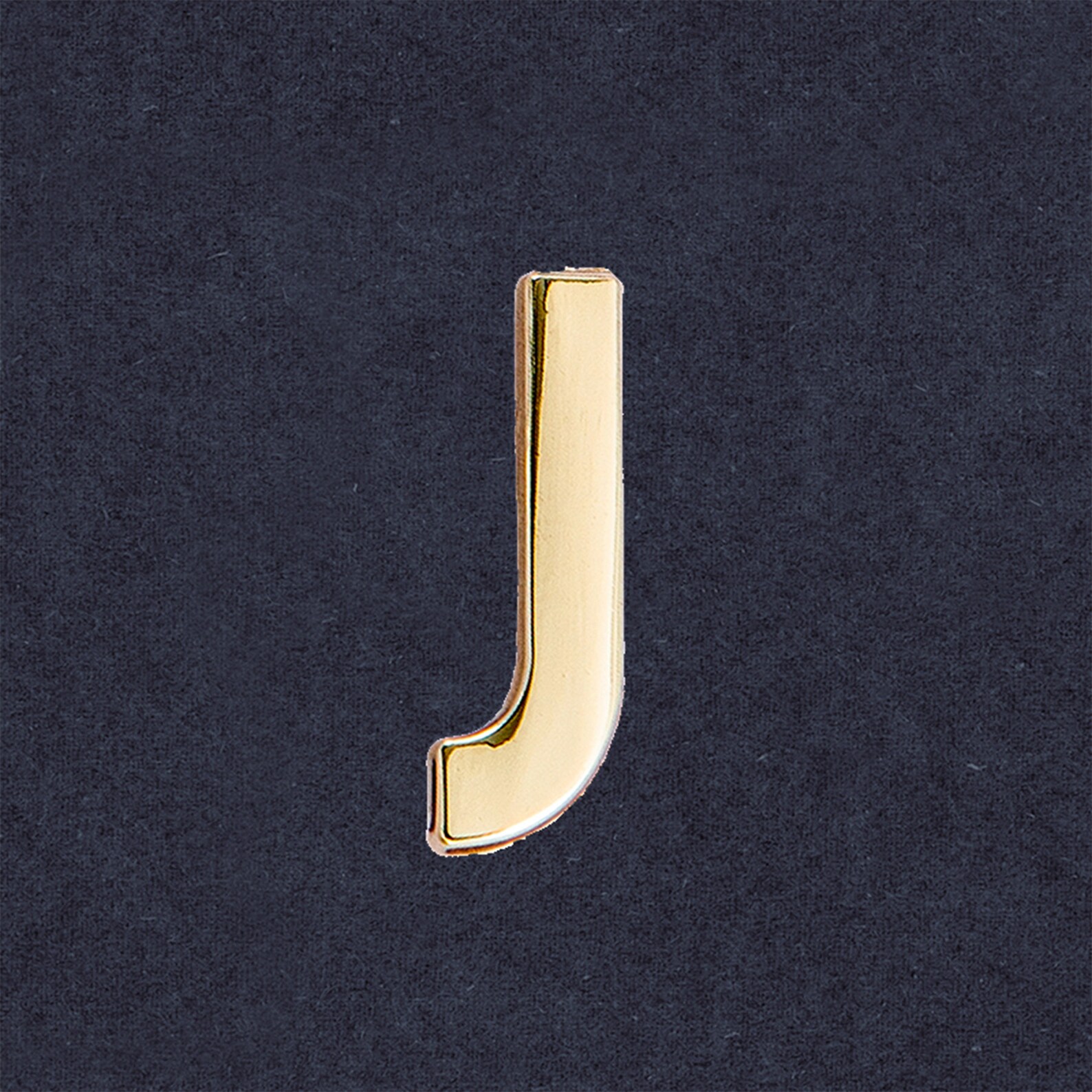 Golden Letter J Pin Alphabet Pins Lapel Pins A Z Letter Etsy