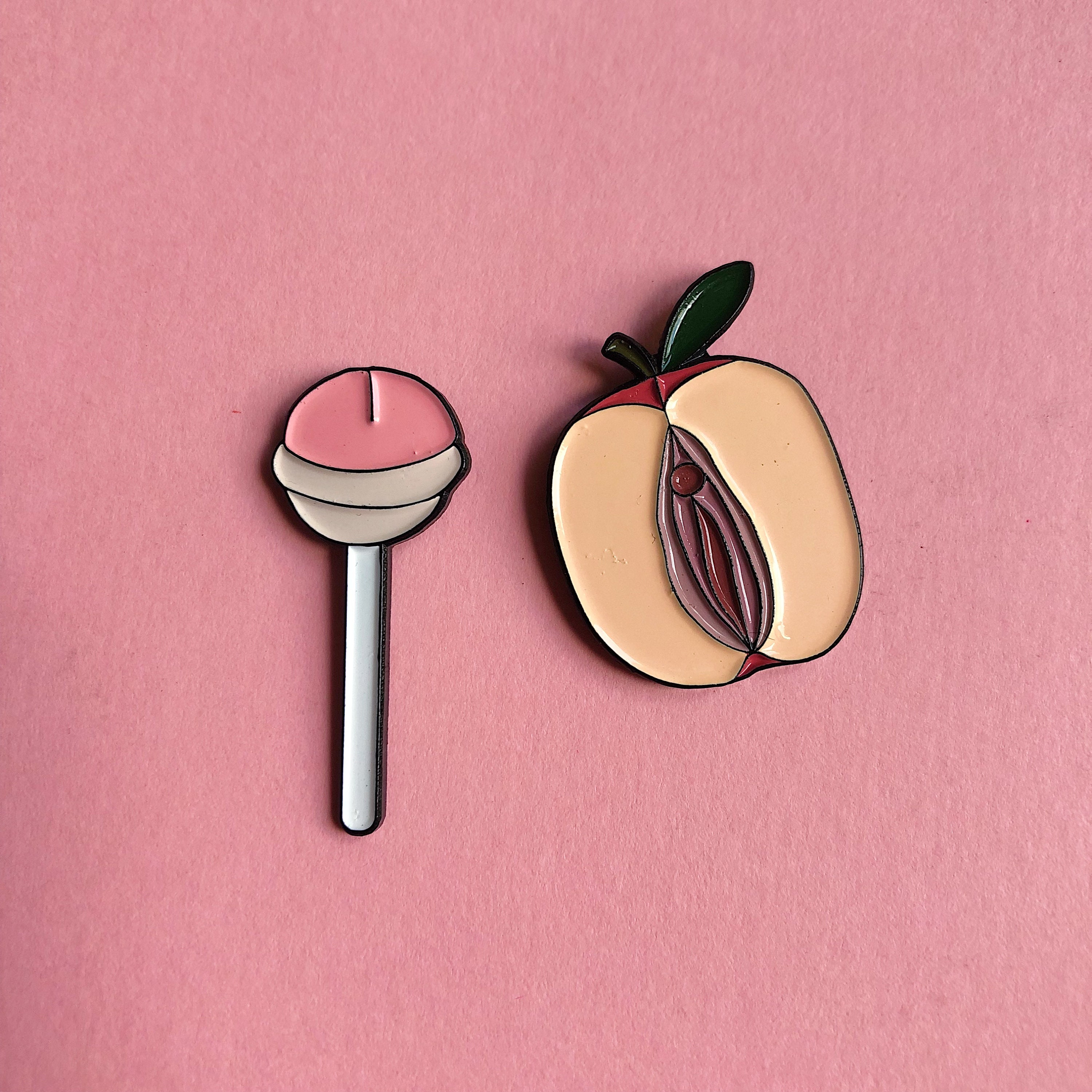 swinger lapel pin apple