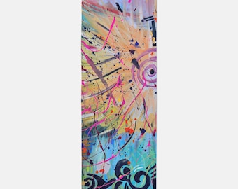 Abstract Art Painting Yoga Mat Towel