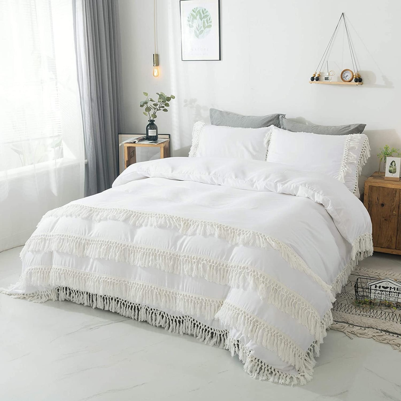 Oversized King Bedding Super King Duvet cover 120x98 Solid Etsy