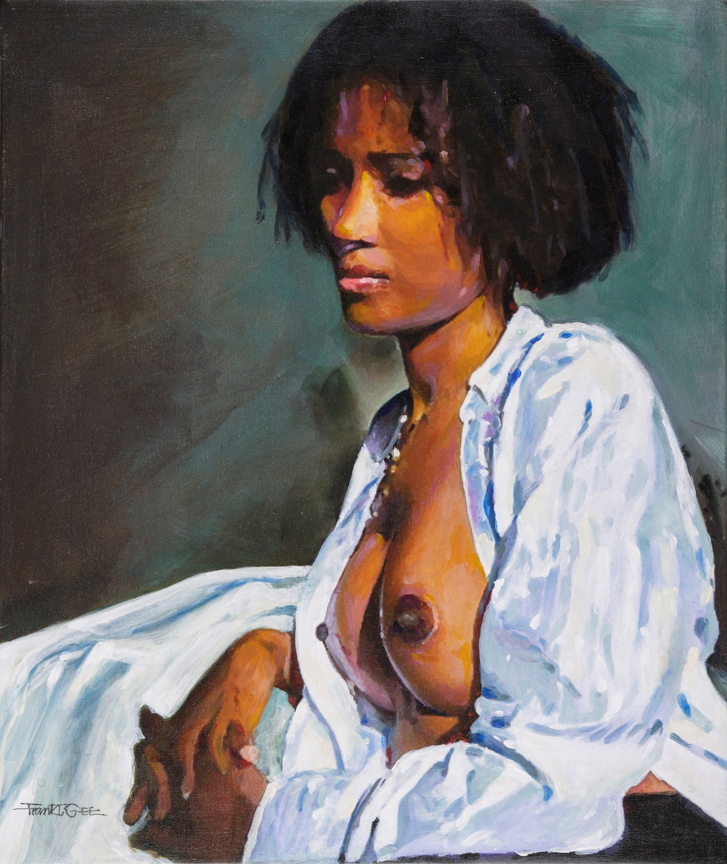 1455px x 1728px - The Model /black Model/nude Painting/naked Women - Etsy Singapore