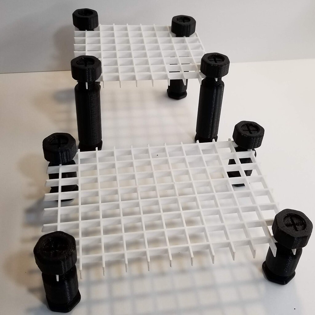 Curated visual reference: Picture Idea: Egg Crate Adjustable Height Legs