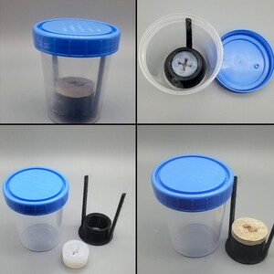 Single Coral Carriers w/ Water Tight Containers & Removable Frag Locks