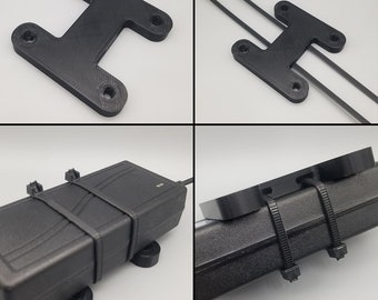 Zip Tie Power Brick Wall Mount - Multi Pack