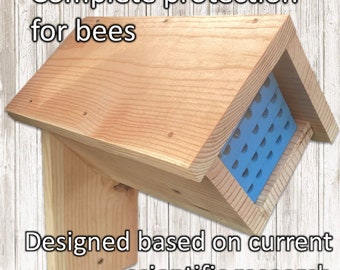 Solitary Bee House | Cedar | Mason Bee | Leafcutter Bee | Carpenter Bee  | Carder Bee