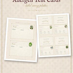 Christmas Cookie Exchange Kit Printable, Cookie Swap Party Invitation, Labels, Recipe Cards and Rules image 8