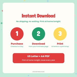 Christmas Elf Kit Printable, 24 Daily Elf Notes, Elf Arrival & Goodbye Letter, Elf Ideas, Kindness Cards, Elf Props, Instant Download image 5