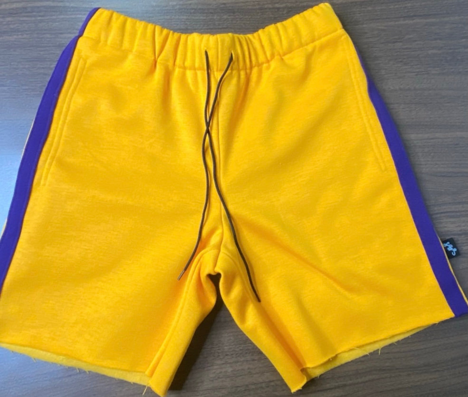 Knit Side Stripe Athletic Short Etsy