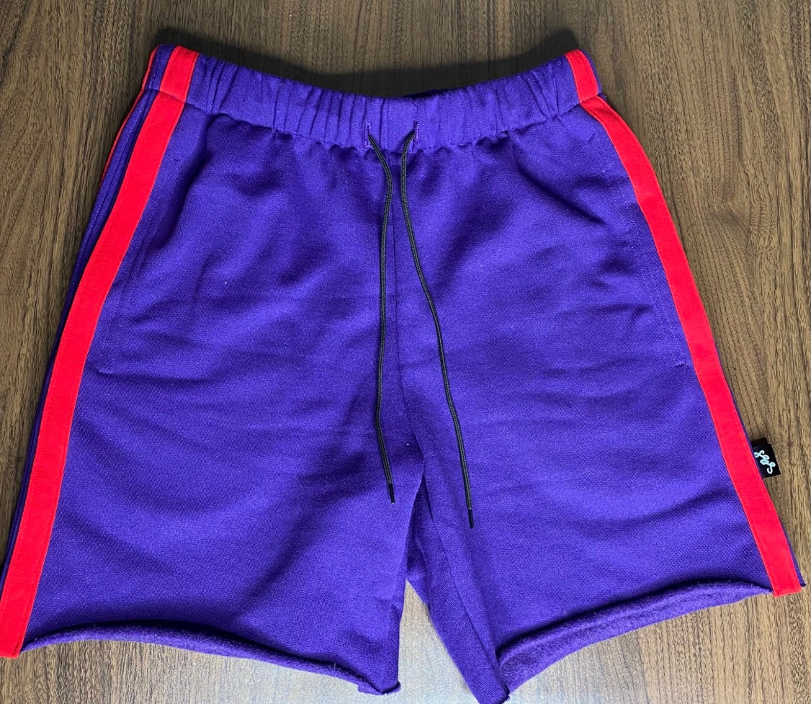 Knit Side Stripe Athletic Short | Etsy