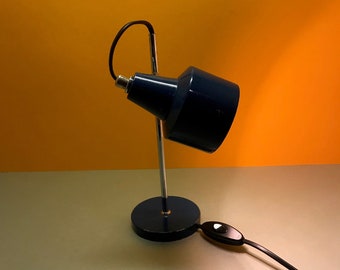 VINTAGE69 - Disderot - Delmas - Desk lamp - Table lamp - Blue - 1960 - Mid Century - French Design - Night lamp