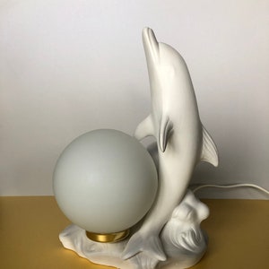 1970年代ヴィンテージ イルカのランプ 昭和レトロ】1970年代 イルカランプ 陶器製の通販 by K_Django's