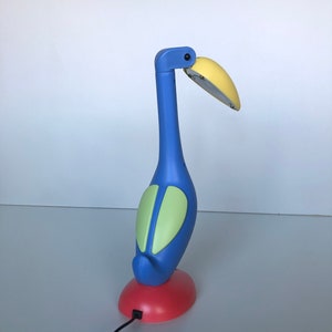VINTAGE69 - Penguin lamp - Flamingo lamp - Pelican lamp - 230 Volt - Desk lamp - Table lamp - Children&#39;s lamp - 1980