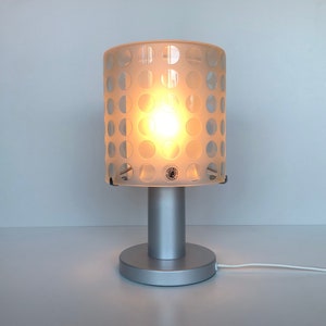 VINTAGE69 - Ikea - B9921 - Model Käre - Retro table lamp white - Handmade - Night light - White