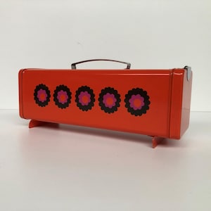 VINTAGE69 - Dutch design - Brabantia - Bread box - Cookie tin - Gingerbread - Storage tin - Storage box - 1970 - Metal Storage Box