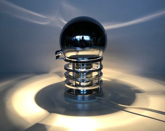VINTAGE69 - Eyeball lamp - Toni Zuccheri style - Spiral lamp - Desk lamp - 1960 - Table lamp - Space Age - Mid Century
