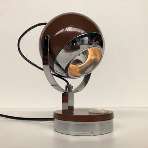 VINTAGE69 - Eyeball lamp - 1970 - Atomic Desklamp - Space Age - Mid Century