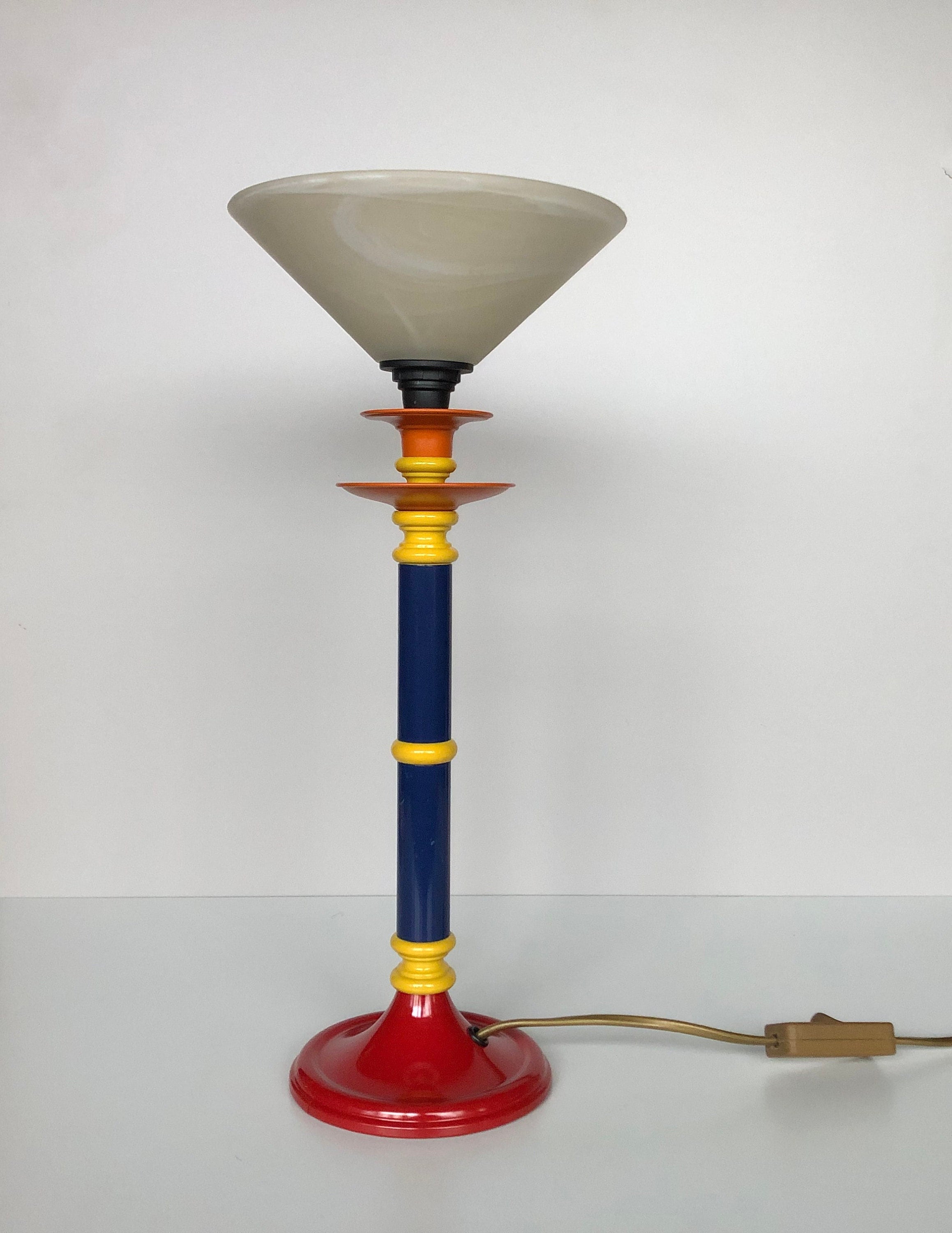 Memphis style lamp - Etsy 日本
