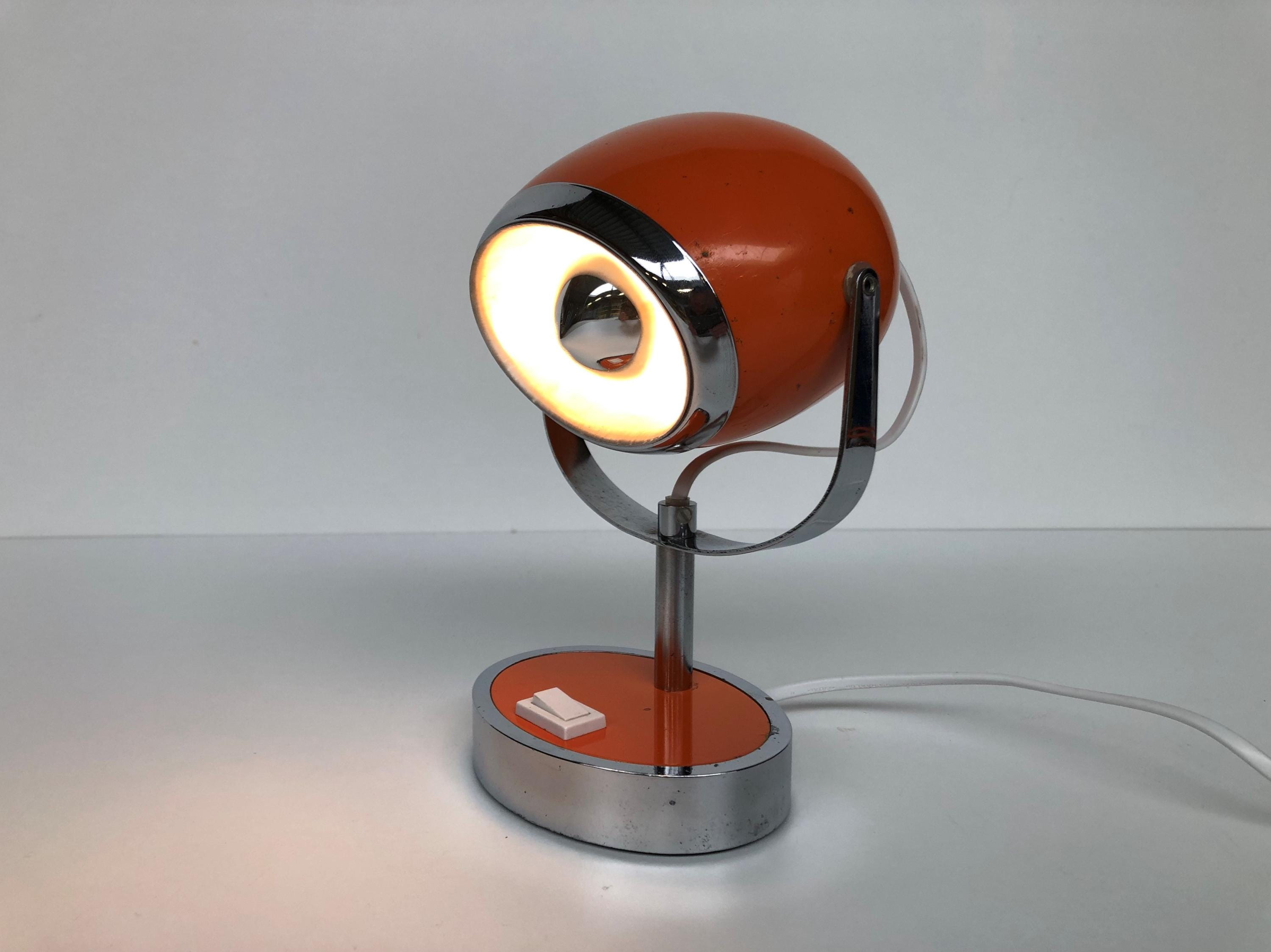 Lampe Eyeball Vintage Space Age - Style Eye Ball Rétro
