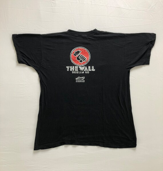 T-shirt Pink Floyd The Wall - Motif Marteaux Délavé Officiel Bitcruncher - Taille Ample Homme