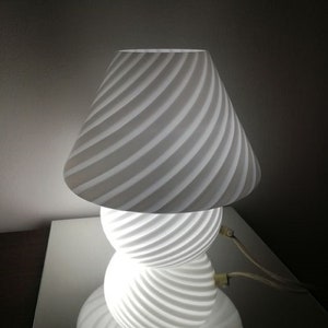 VINTAGE69 - Mushroom - Incamiciato - Jaren 70 - Tafellamp - 20e eeuw - Modern - Glass - Mid Century