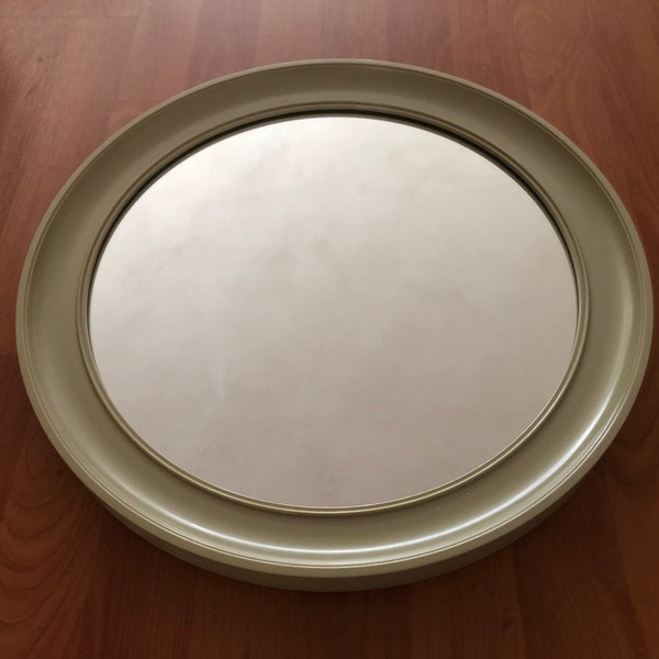 VINTAGE69 - Mirror XL - Dutch design - 1970 - Round - Space Age - Mid Century