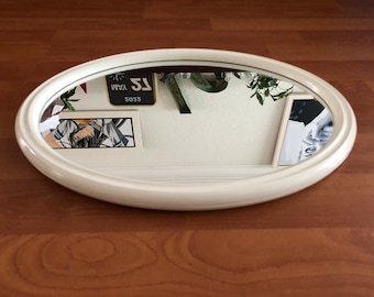 VINTAGE69 - Tiger - Dutch Design - Ovale - Specchio - 1970 - Era spaziale - Metà secolo