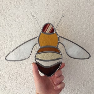 VINTAGE69 - Bee - Bee - Stained glass - Stained glass - Suncatcher - Bumblebee