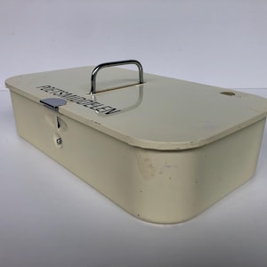 VINTAGE69 - Dutch design - Brabantia - Storage box for cleaning products - 1970 - Metal Storage Box