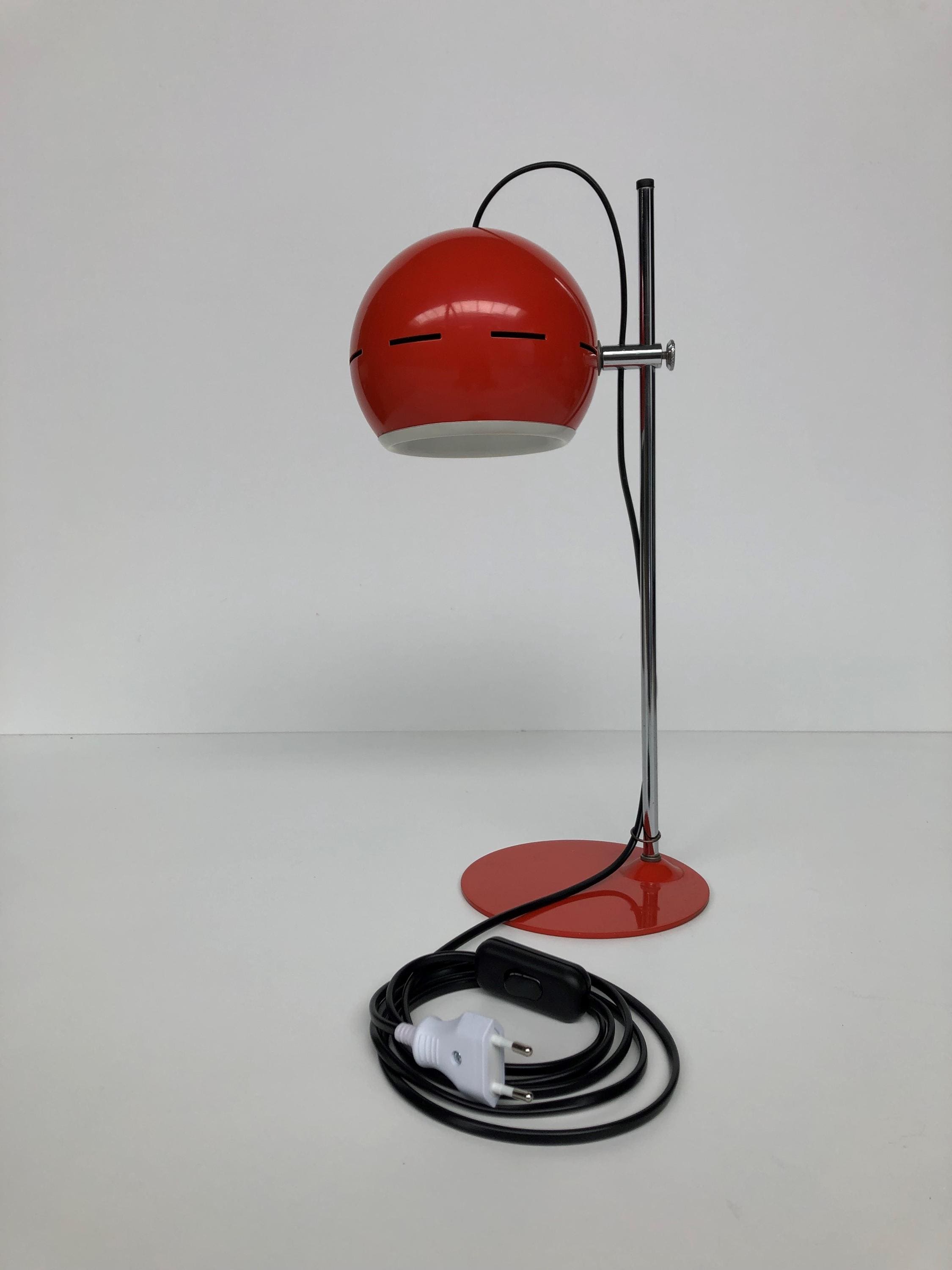 VINTAGE69 - Italian Design - Table Lamp - Desk Lamp - Orange
