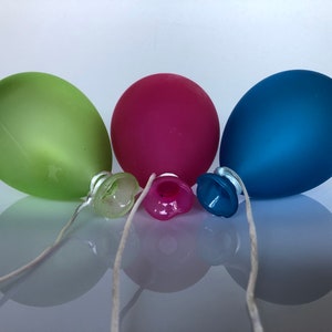 VINTAGE69 - Palloncino - Vetro - Rosso - Verde - Blu