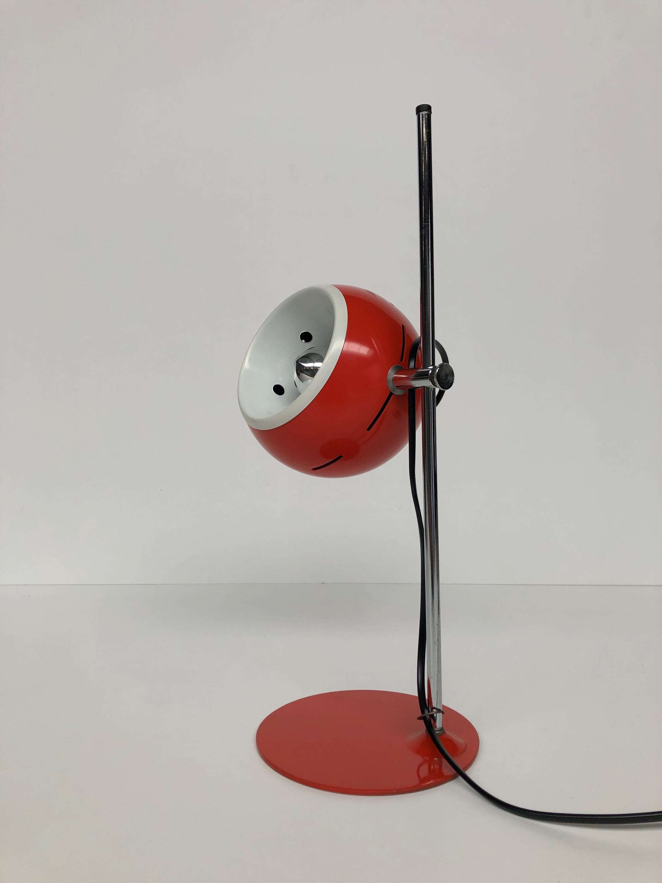 VINTAGE69 - Italian Design - Table Lamp - Desk Lamp - Orange