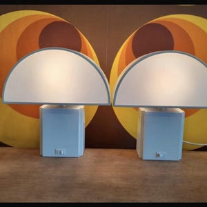 VINTAGE69 - Harvey Guzzini - Olympe - Wall Lamp - Table Lamp - Italian Design - 1970 - Mid Century - Space Age - 1 of 2
