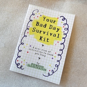 DIGITAL EDITION Your Bad Day Survival Kit A Mini Activity Zine image 1