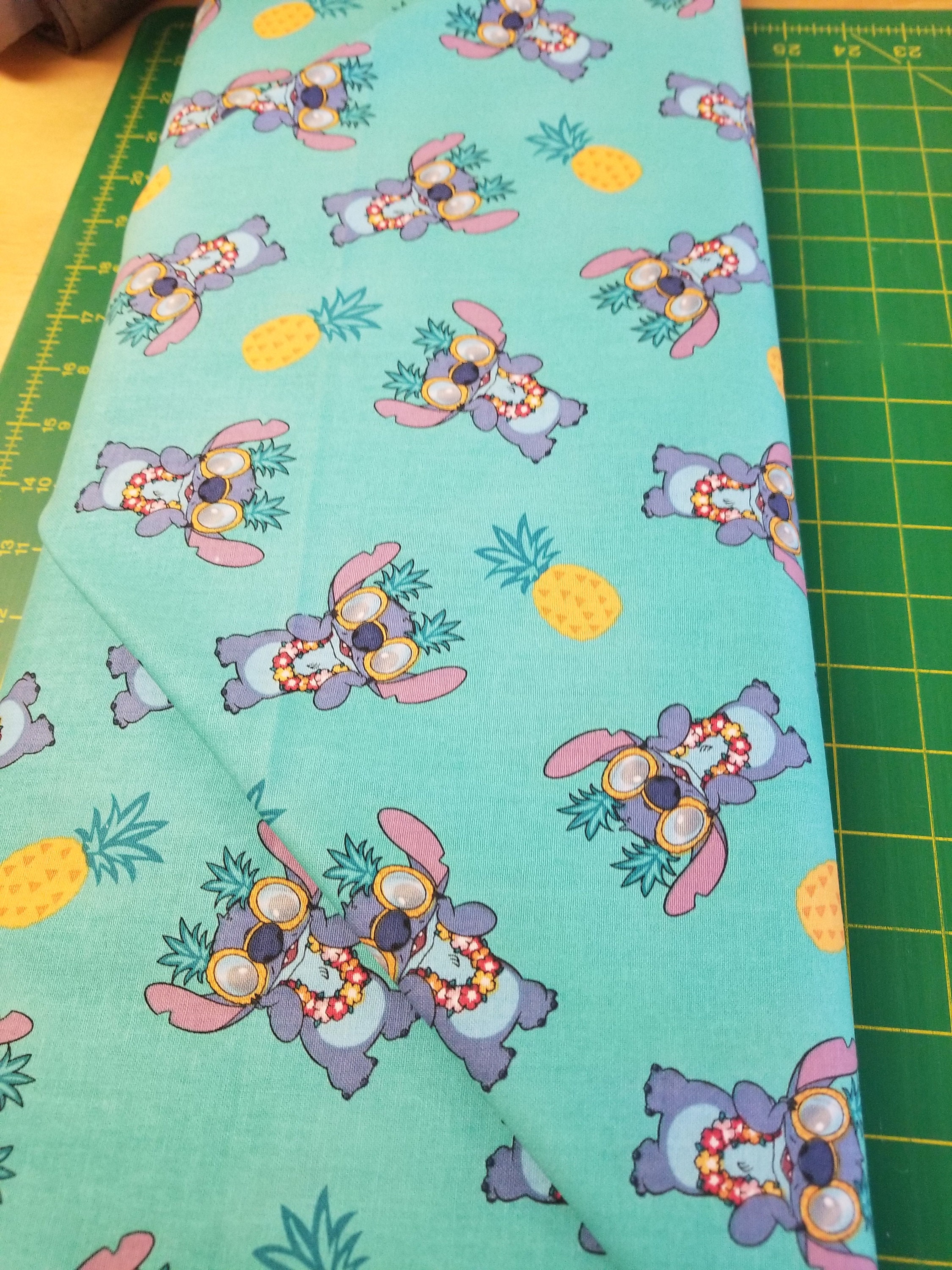 Lilo & Stitch Quilt Fabric Disney Fabric Etsy