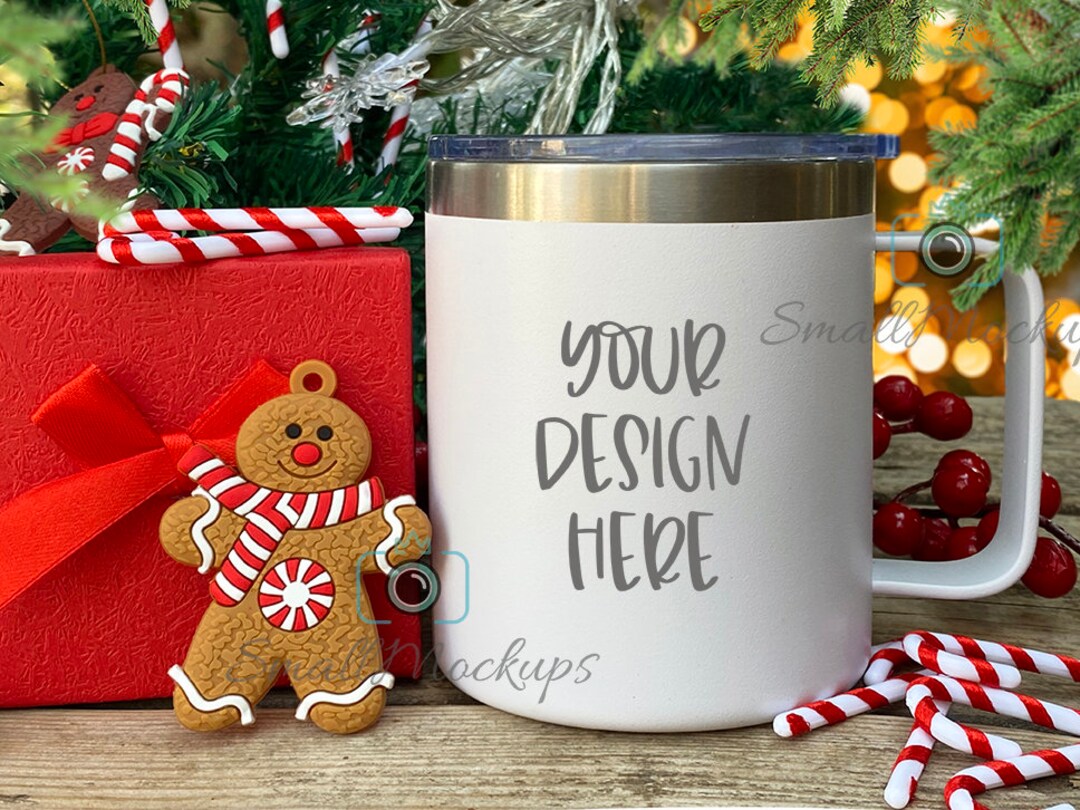 christmas travel mug with lid